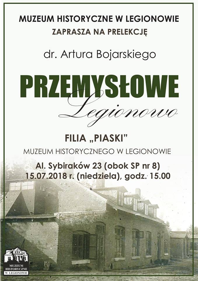 Plakat promujący prelekcje