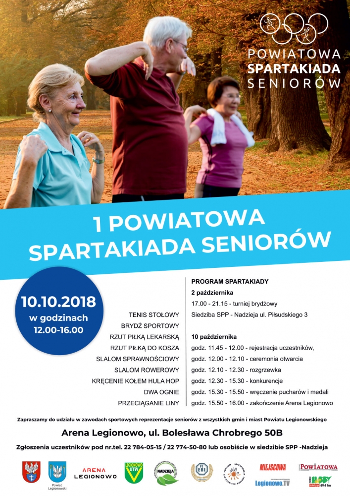 1 Powiatowa Spartakiada Seniorów