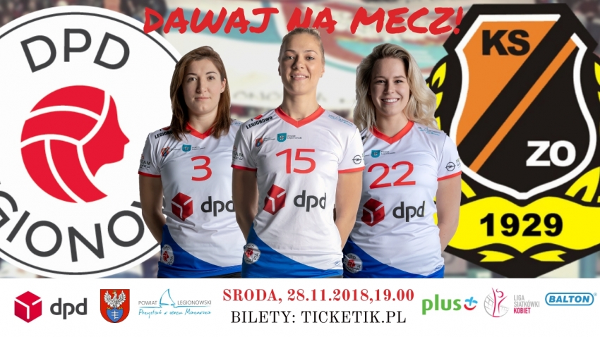 Mecz LSK: DPD Legionovia - KSZO Ostrowiec Świętokrzyski
