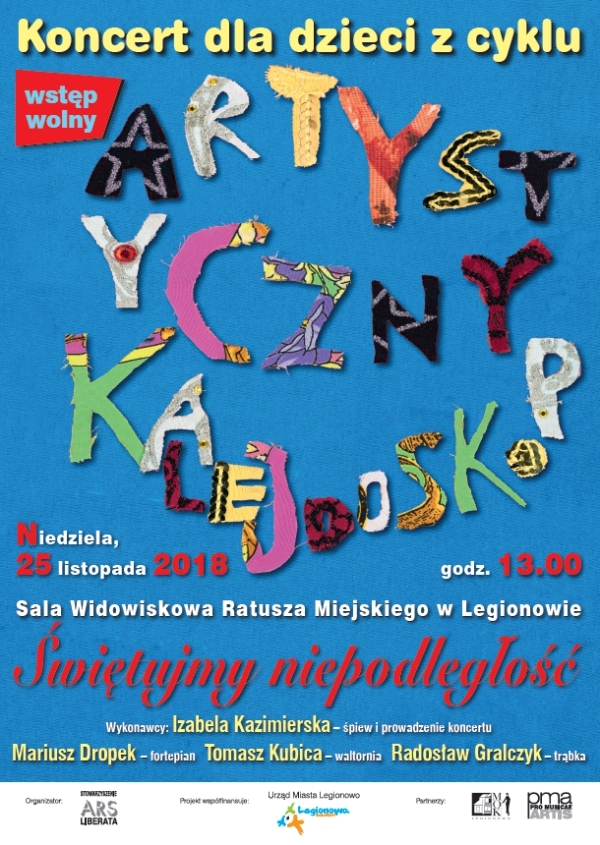 Artystyczny Kalejdoskop - koncert dla dzieci 
