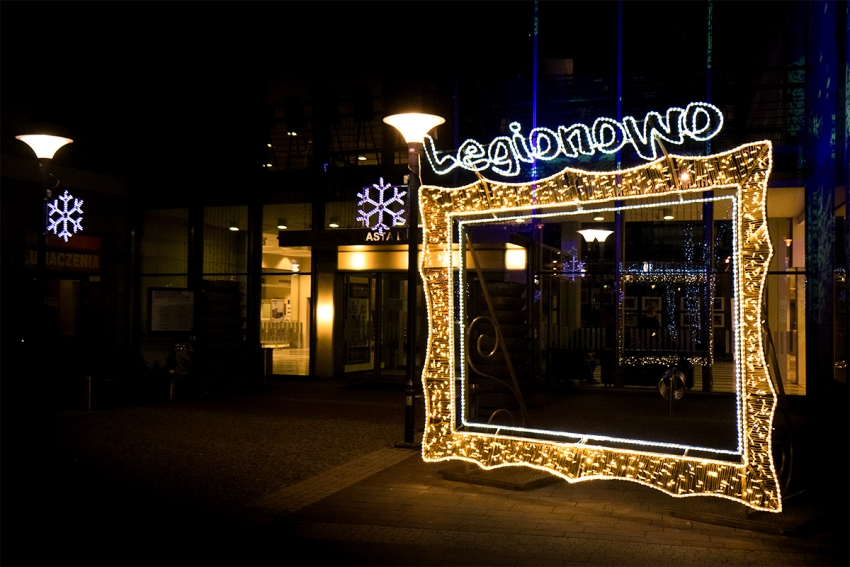 Świąteczne iluminacje 2019 w Legionowie