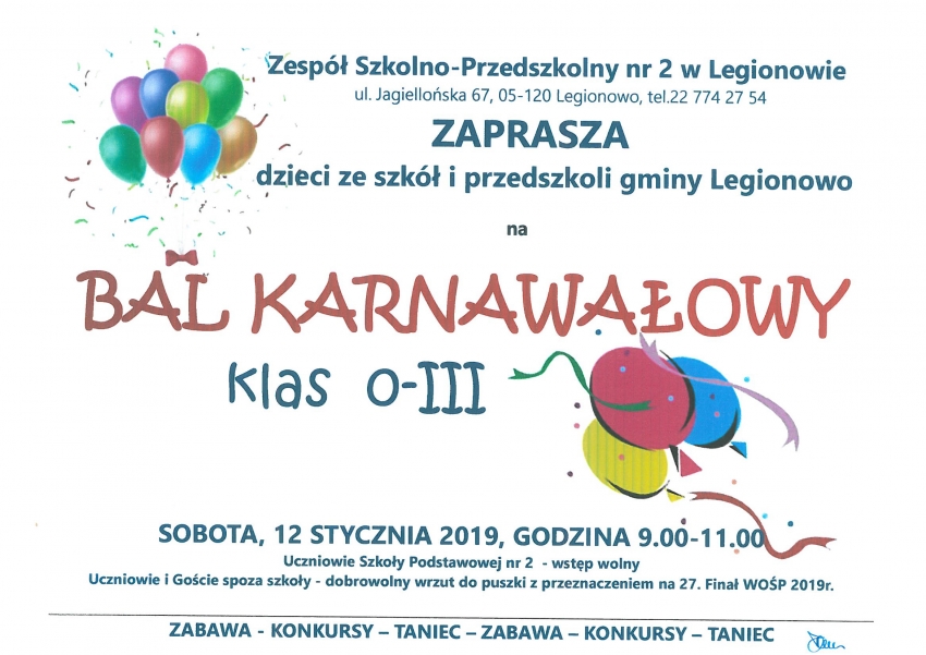 Bal Karnawałowy