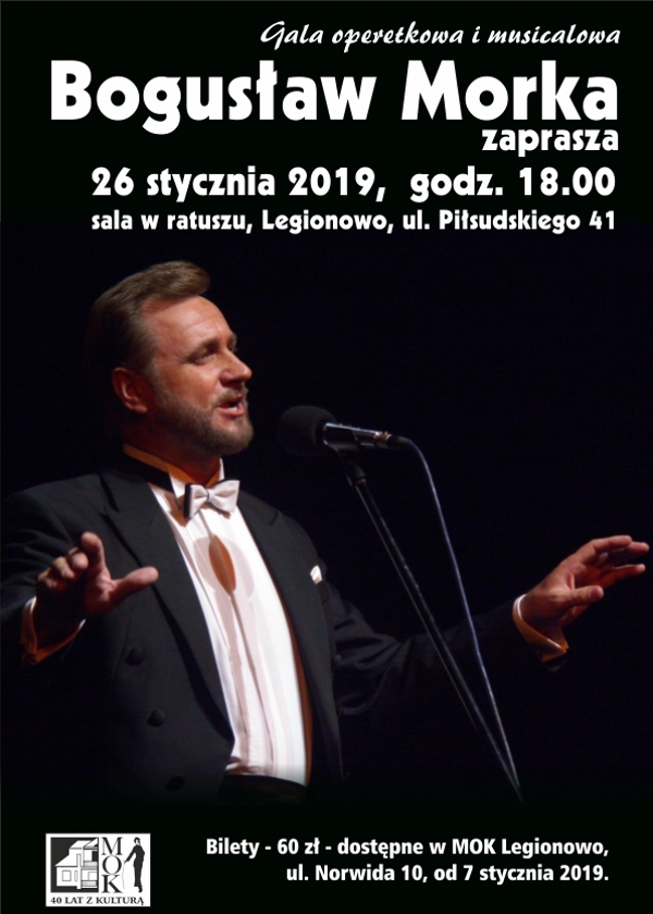 Koncert Bogusław Morka zaprasza