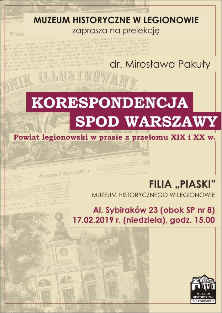 Korespondencja spod Warszawy