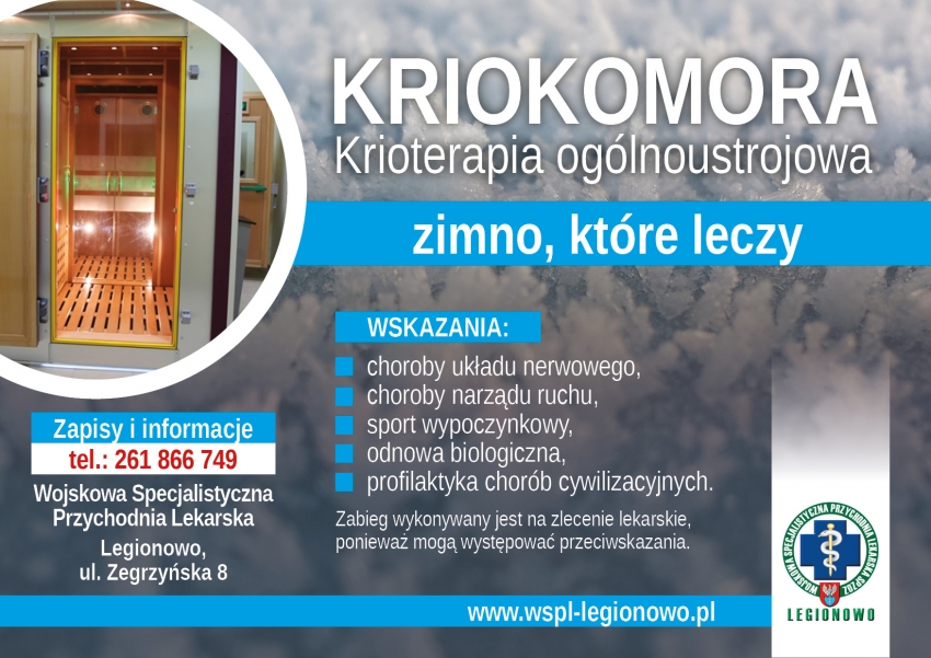 Kriokomora - Mróz który leczy