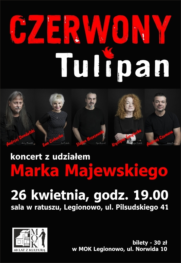 Koncert zespołu CZERWONY TULIPAN