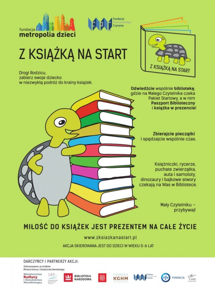 Z książką na start