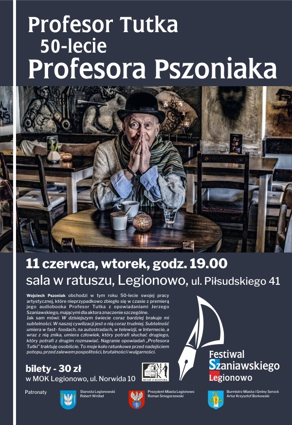Logo Szaniawski, żródło MOK Legionowo