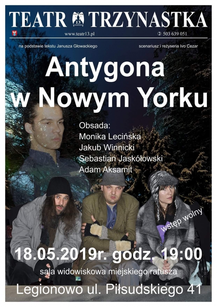 Teatr Trzynastka - Antygona w Nowym Yorku