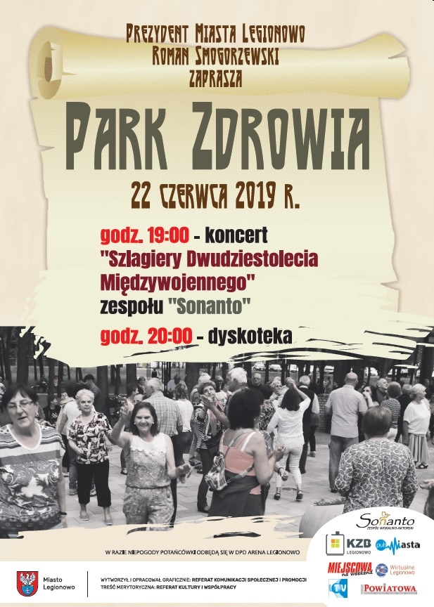 Plakat potańcówki