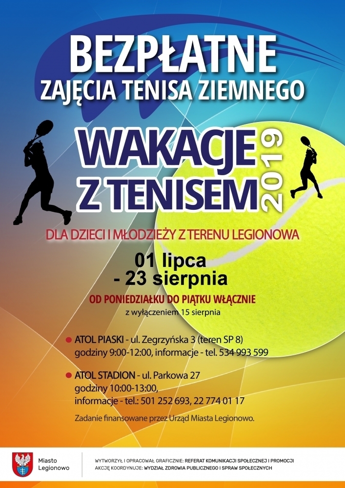 Bezpłatne zajęcia z tenisa