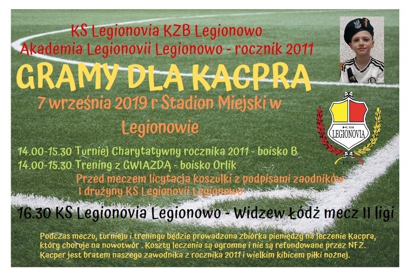 Gramy dla Kacpra