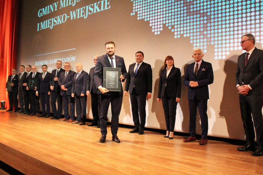 Odebranie nagrody Ranking Samorządów 2019