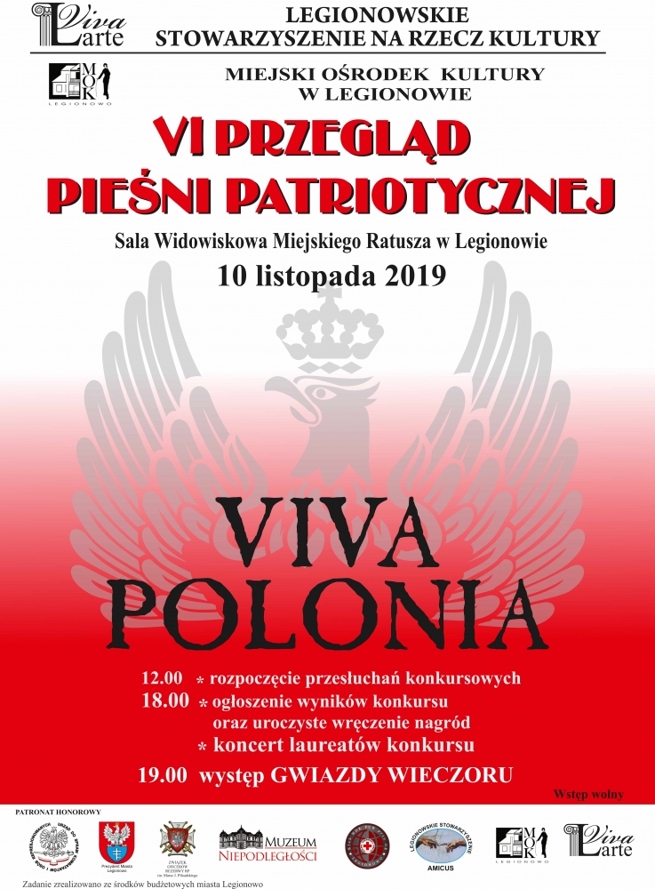 VI Przegląd Pieśni Patriotycznej VIVA POLONIA