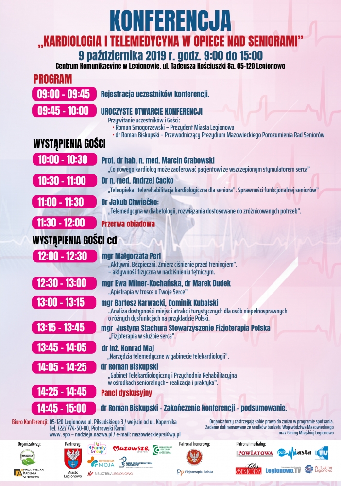 Konferencja - plakat
