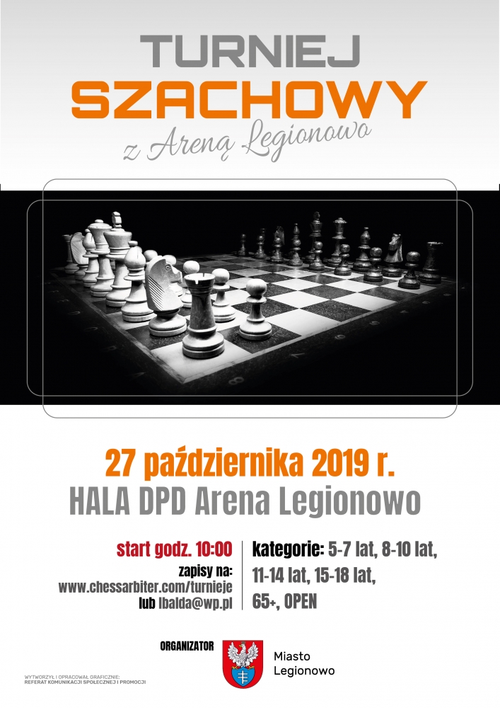 Turniej Szachowy z Areną Legionowo