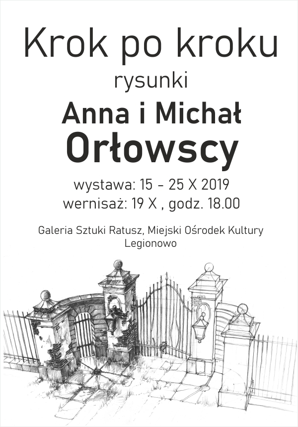 Rysunki Anny i Michała Orłowskich - wernisaż