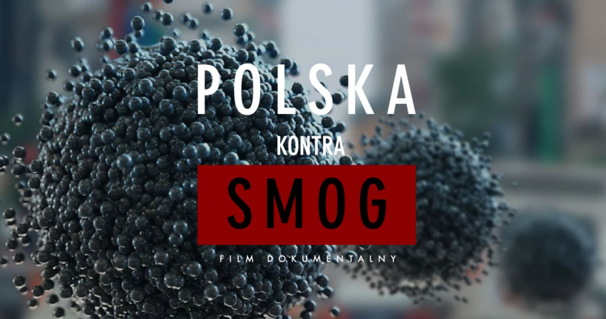 Baner informacyjny projektu: Polska kontra Smog