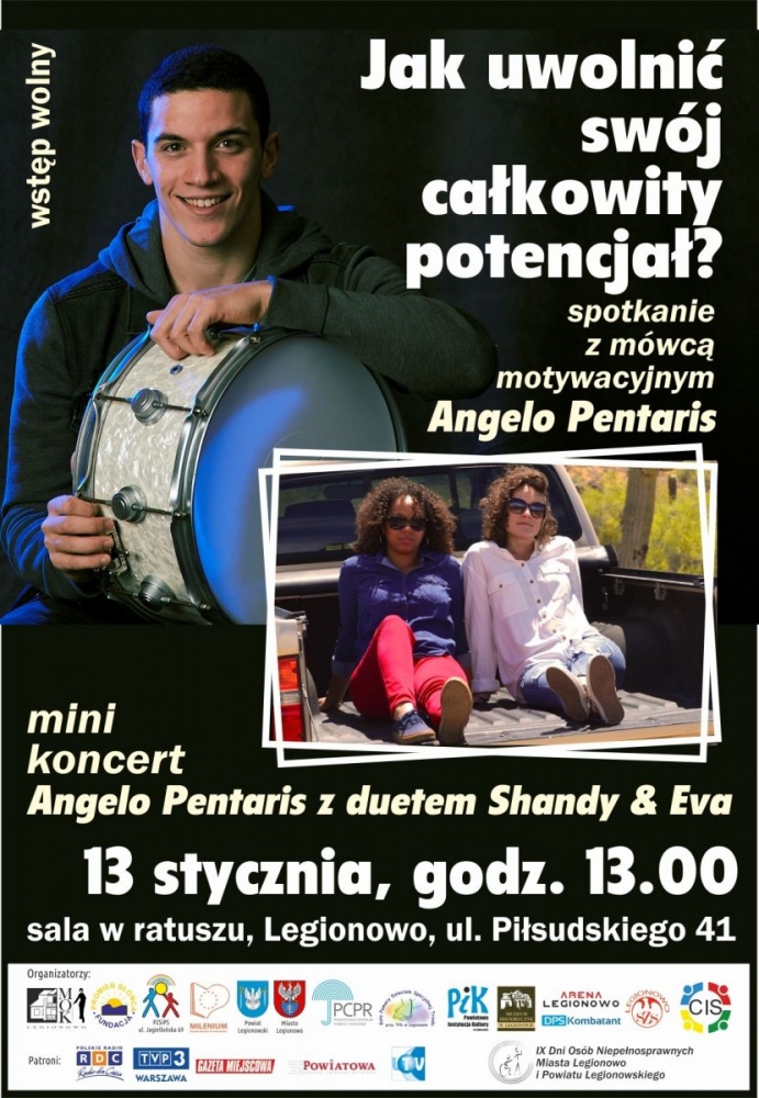 Na zdjęciu: Angelo Pentaris to. Perkusista pochodzący z Grecji