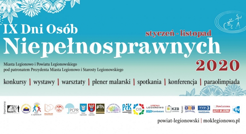 Billboad dot. IX Dni Osób Niepełnosprawnych Miasta Legionowo i Powiatu Legionowskiego