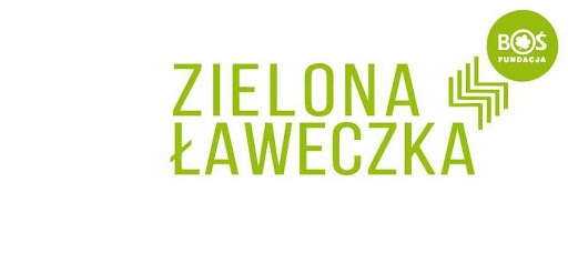 Logo: Zielona ławeczka - Fundacja BOŚ