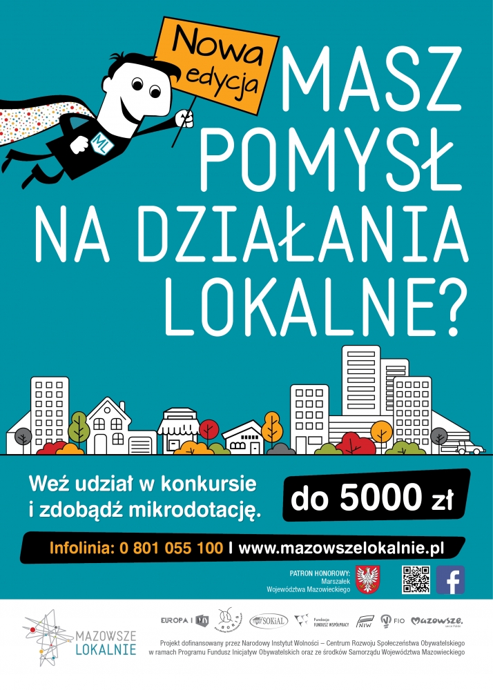 Mazowsze Lokalnie – mikrodotacje do wzięcia!