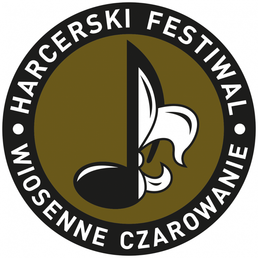 Logo: Ogólnopolski Harcerski Festiwal Piosenki 