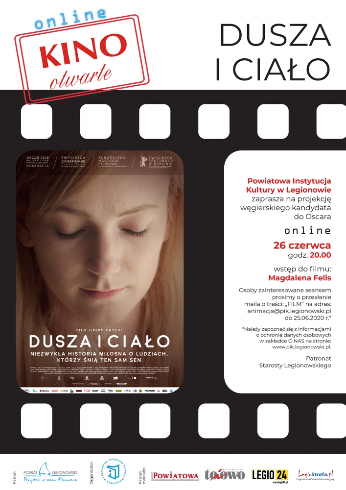 Plakat promujący film: Dusza i ciało