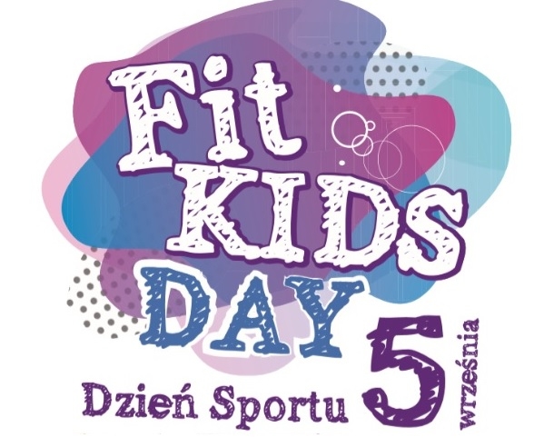 Plakat FIT KIDS dzień sportu