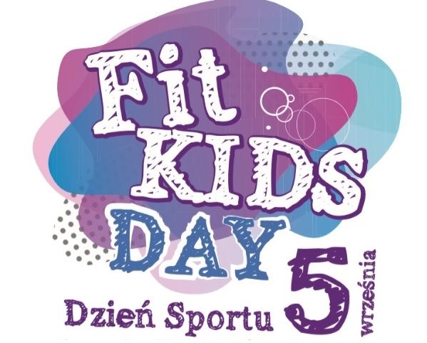 Plakat FIT KIDS dzień sportu