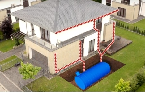 Instalacja w budynku jednorodzinnym. Zdjęcie ze spotu Ministerstwa Klimatu.