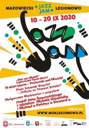 Plakat promujący Mazowiecki Jazz Jam Legionowo