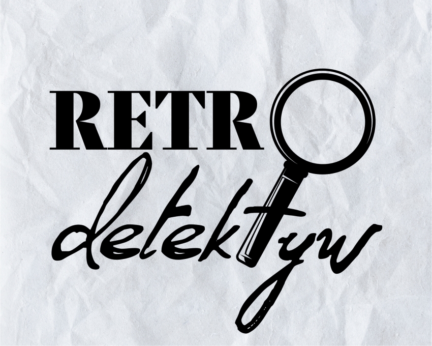 Grafika akcji Retro Detektyw