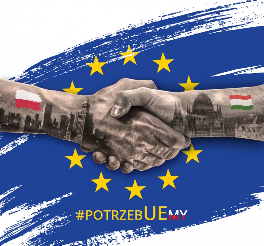 Grafika promująca akcję #PotrzebUEmy