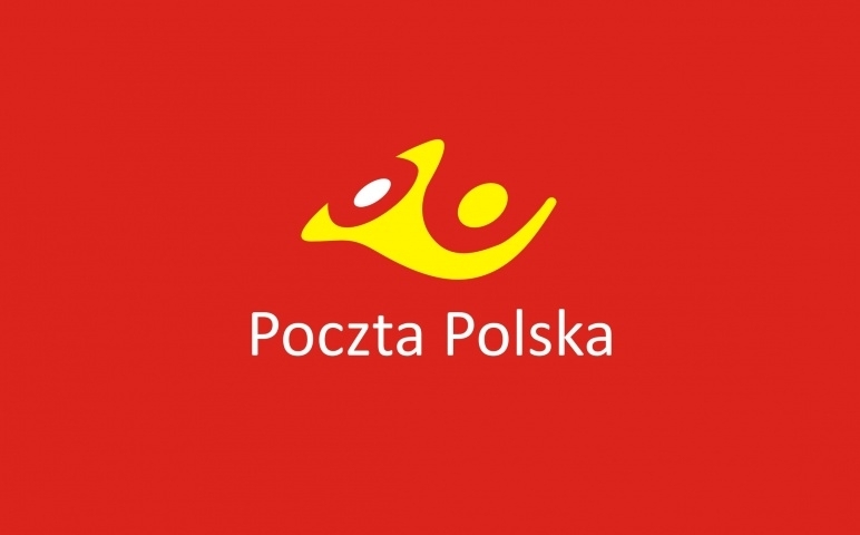 Logo z napisem - Poczta Polska