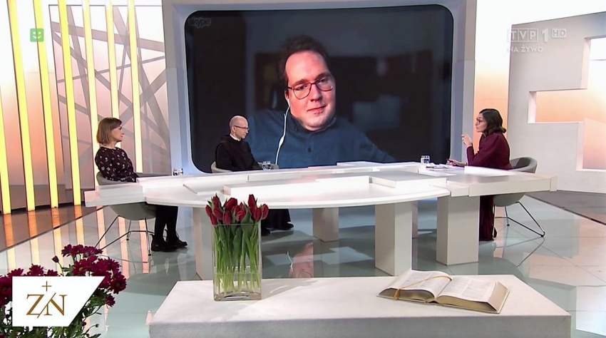 Na zdjęciu w centralnym elemencie Wojciech kowalczyk