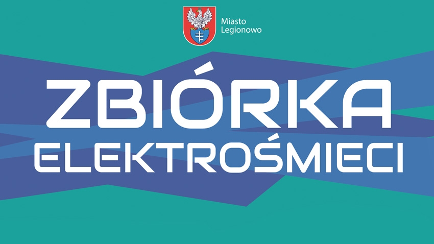 Grafika z napisem - Zbiórka elektrośmieci