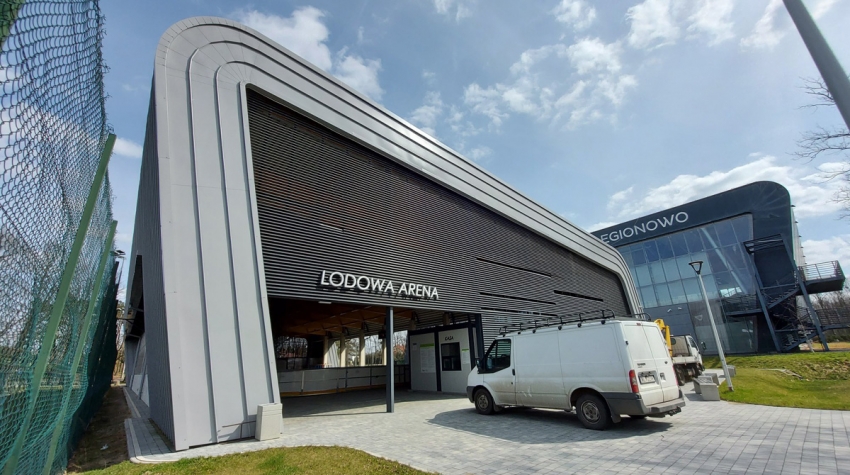 Lodowa Arena w Legionowie.