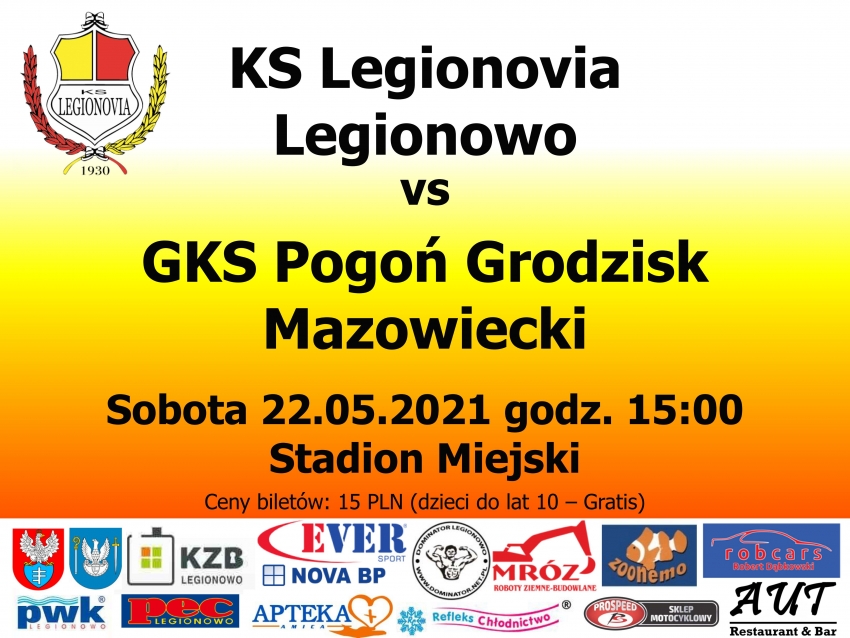 Grafika z informacjami o meczu