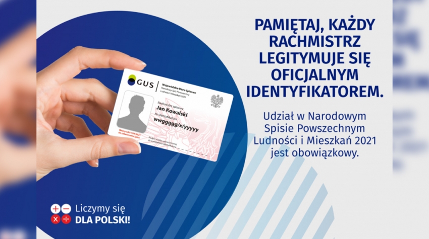 Grafika przedstawiająca identyfikator rachmistrza
