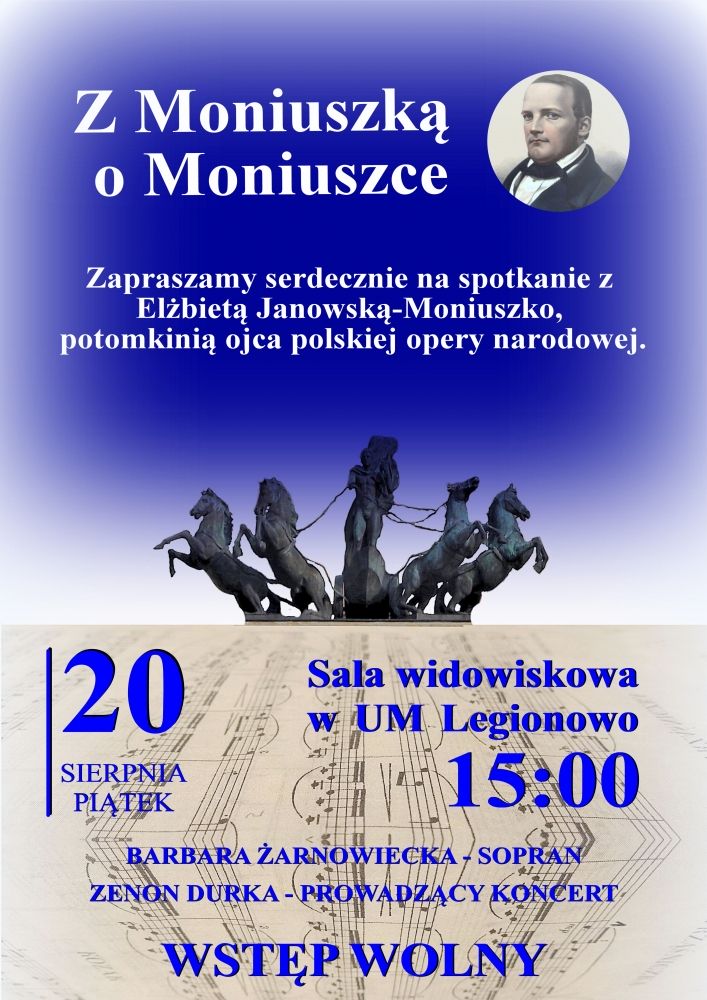 Plakat Moniuszki