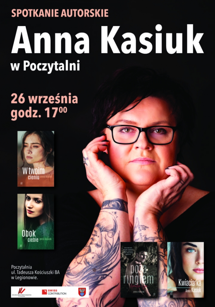 Spotkanie autorskie z Anną Kasiuk