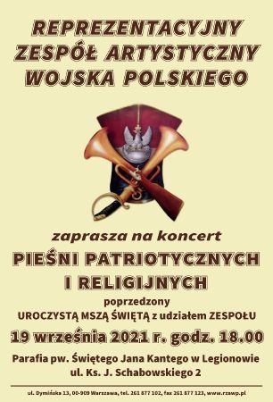 Koncert Reprezentacyjnego Zespołu Artystycznego Wojska Polskiego