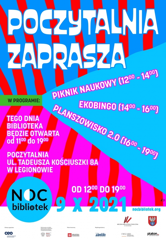 Plakat poczytalnia