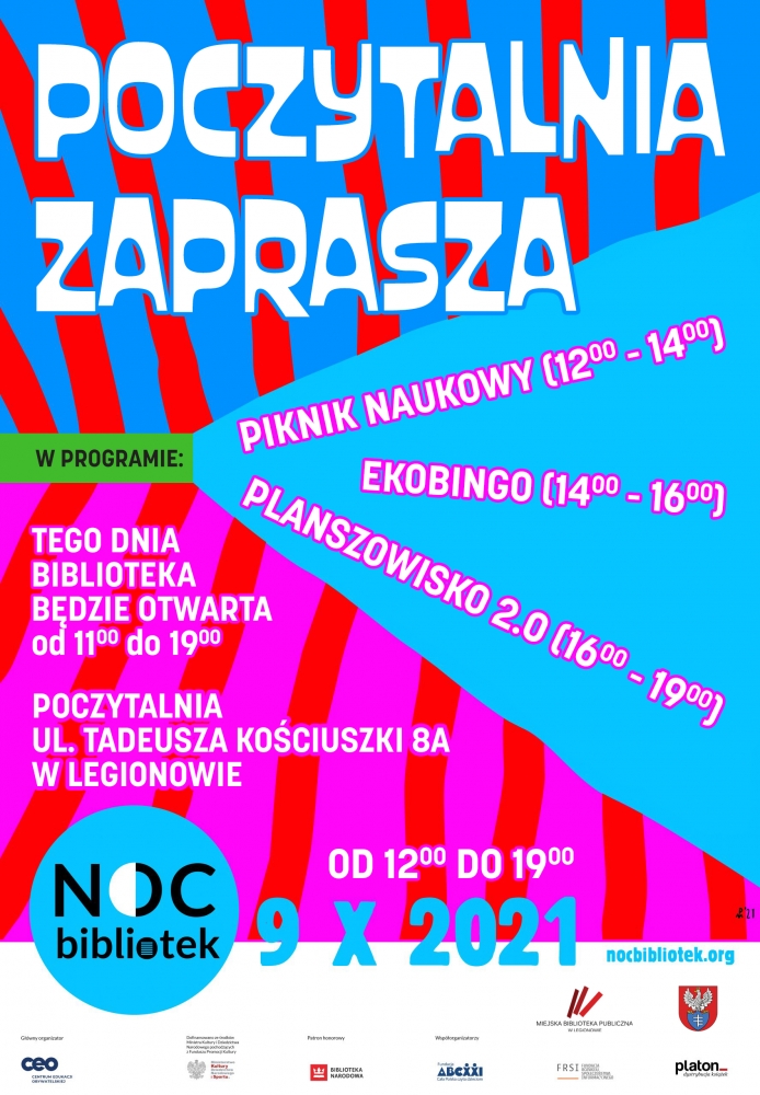 Plakat poczytalnia