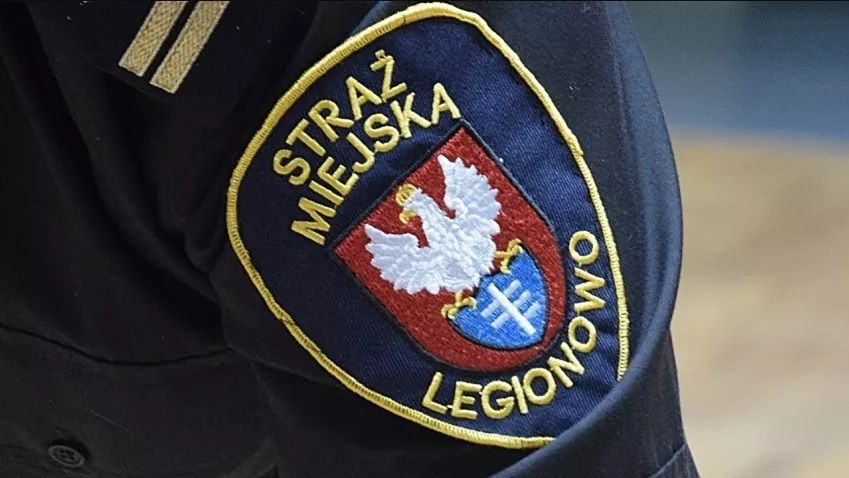 Naszywka z logo Straży Miejskiej w Legionowie