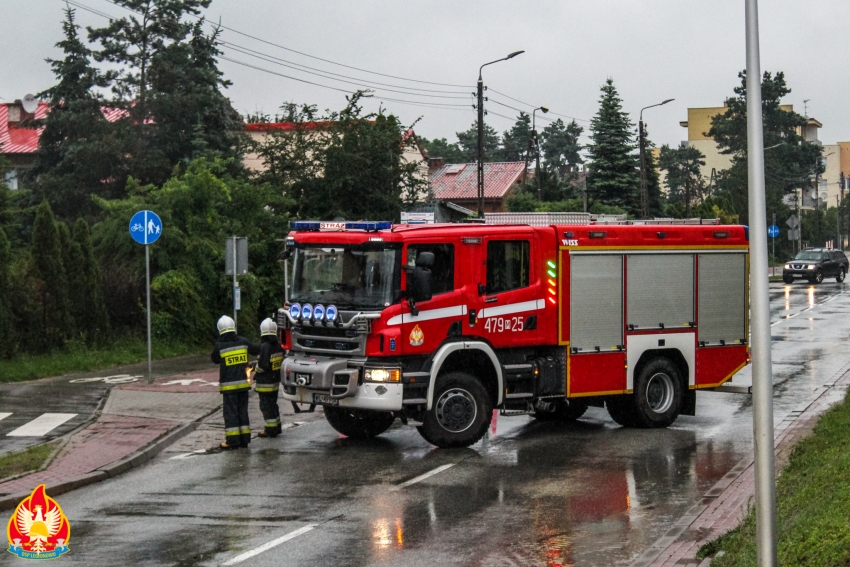 Na zdjęciu wóz strażacki/fot. Daniel Kaczmarczyk