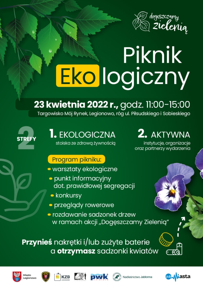 Dogęszczamy zielenią - piknik ekologiczny