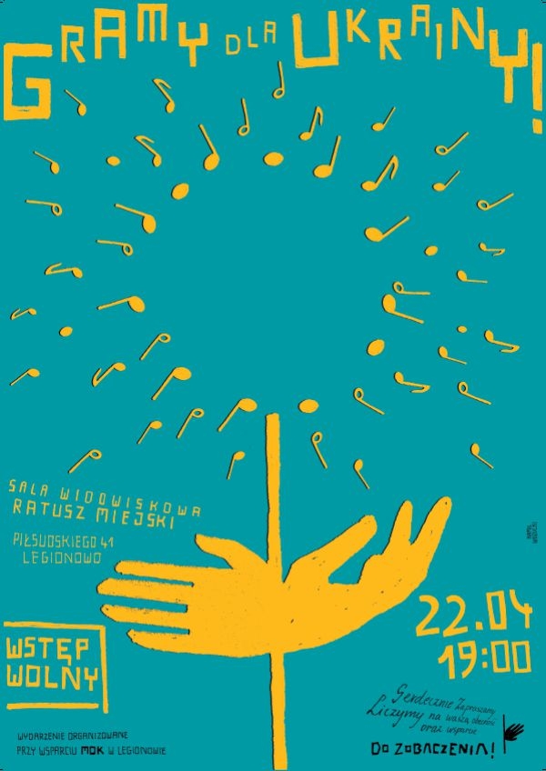 Koncert 'Legionowo za pokojem' - gramy dla Ukrainy