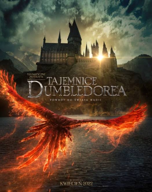 Plakat filmu pt. 'Fantastyczne zwierzęta: tajemnice Dumbledore`a'